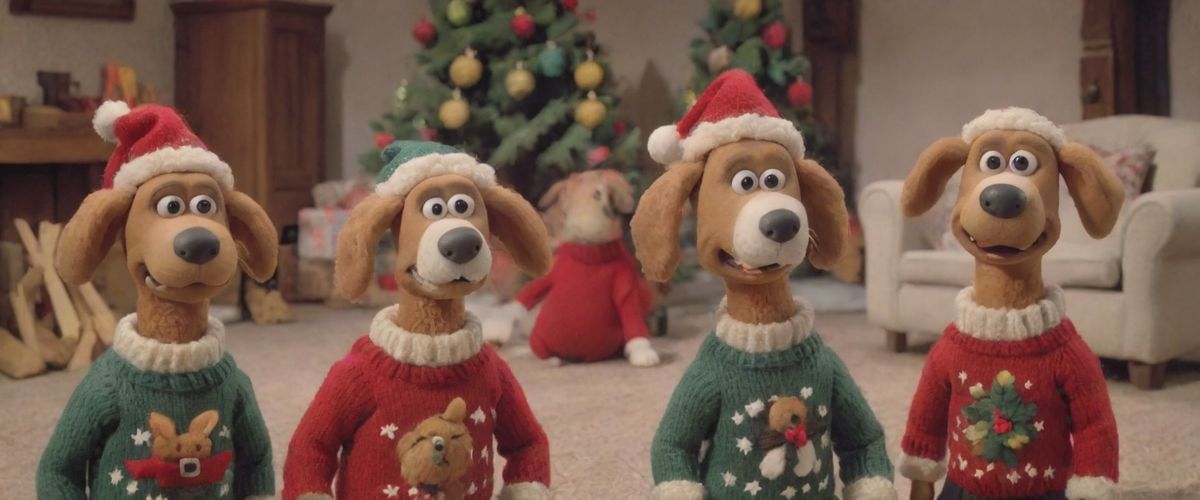 A Claymation Celebration: The 2023 Christmas Dogs Collection! 🎄🐾