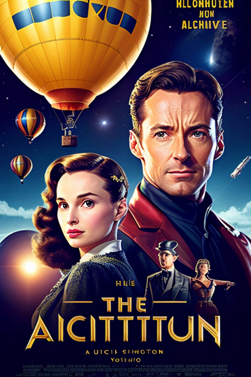 Aeronaut Balloon Capers, Starring Hugh Jackman, Natalie Portman, and Audrey Hepburn